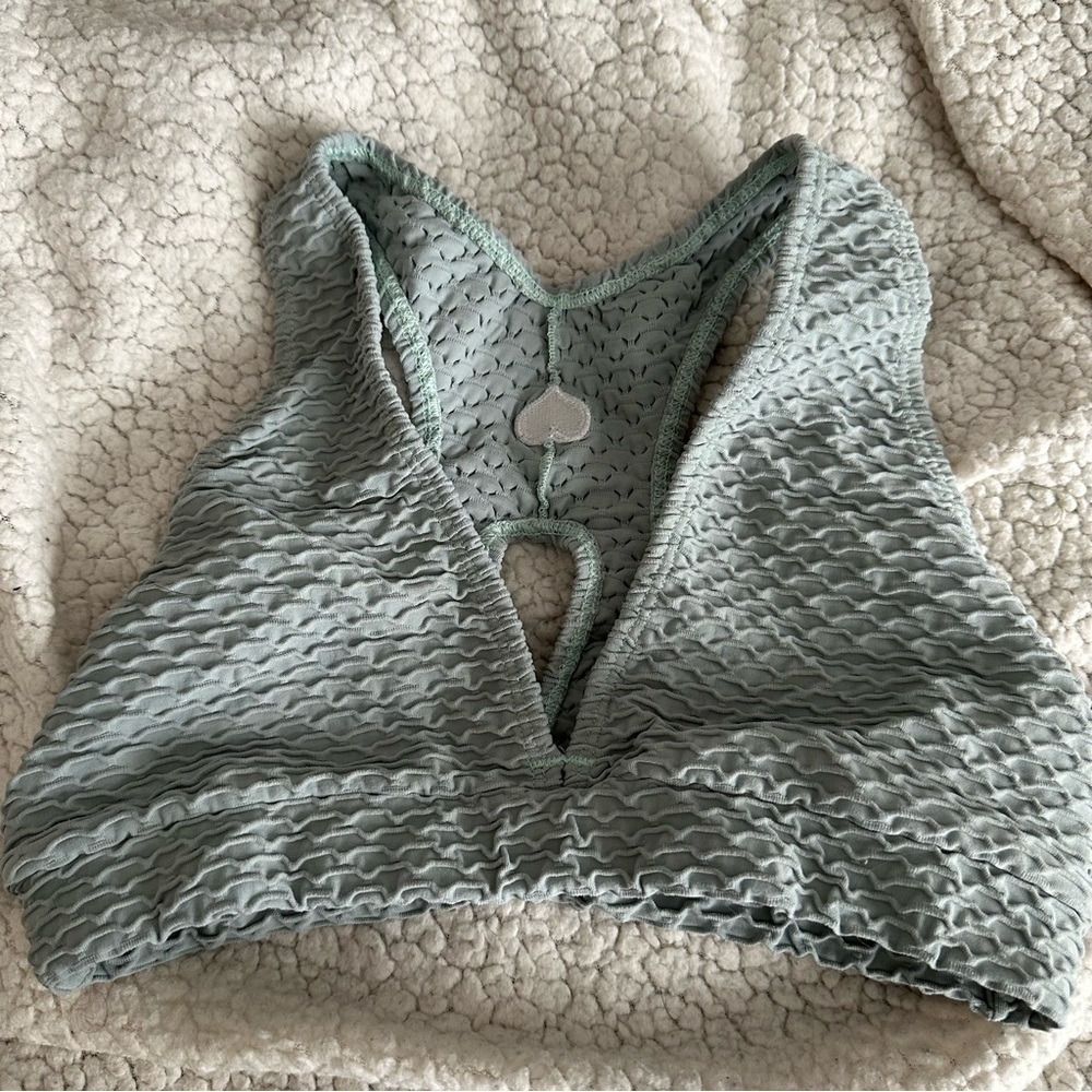 Bbb Light Teal Sports Bra